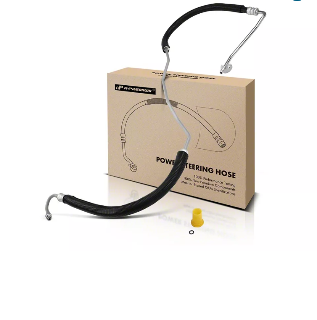 Power Steering Pressure Line Hose Assembly
(11-16 6.7L Powerstroke F-250 Super Duty w/ Hydraulic Power Brake Booster)