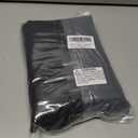 iCreek Women's Rain Jacket Long Raincoat Packable Hooded Waterproof Windproof Plaid Lined Trench Coat Lightweight for Outdoor (Black, S)