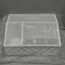 Ukonvi Paper Plate Dispenser, Paper Plate Holder for Kitchen Counter, Wood Rustic Silverware Utensil Caddy, Cutlery Flatware Organizer Box for Cups Spoons Forks Plates Napkins, Kitchen Accessories