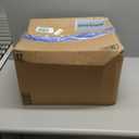 2-Pack Outdoor/Indoor Wicker Patio Seat Cushion Pad with Ties - Dining Chair Cushion, 17" x 17" (Khaki Floral)