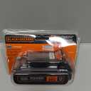 BLACK+DECKER 20V MAX Battery, 1.5Ah Lithium Ion Battery, Extended Runtime, Compatible with Tools, Outdoor Equipment and 20V Vacuums (LBXR20)