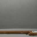 Ivilon Drapery Window Curtain Rod - End Cap Style Design 1 Inch Pole. 72 to 144 Inch Color Black