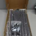 Clothing Rack, 55.51 Inch Heavy Duty Clothes Rack Rolling Garment Rack with Wheels and Bottom Shelf, 130LB Capacity Clothes Racks for Hanging Clothes, Coats, Shirts, Sweaters, Skirts, Black (Single)