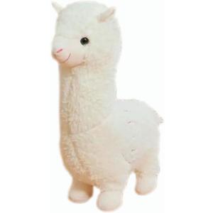 Llama Stuffed Animal Cute Alpaca Plush Toy 17.7 inch for Girls Boys (Alpaca 45cm baise)