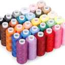CiaraQ Sewing Threads Kits, 30 Colors Polyester 250 Yards Per Spools for Hand Sewing & Embroidery