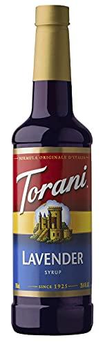 Torani Syrup, Lavender, 25.4 Ounces (Pack of 1) (EXP 04/10/27)