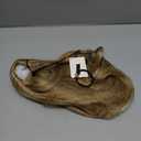 LONAI Ponytail Extension for Women,18 Inch Layered Wavy Pony Tail Hair Extensions, Natural Drawstring Ponytail Synthetic Hairpiece for Daily Wear (Golden Blonde with Highlights)