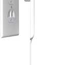 Sleek Socket Original & Patented Flat Ultra-Thin Outlet Concealer with Extension Cord Kit, Multi Outlets Power Strip, Ideal for Home Improvement, Hide Bulky and Messy Cords, 3ft