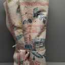 Wonnitar 8x10 Washbale Rugs for Living Room, Boho Pink Room Decor for Girls Bedroom, 8 x 10 Soft Non Slip Low Pile Indoor Floral Carpet for Kids Room Playroom Toddler Nursery