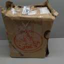 CTSNSLH 4 Tier Plastic Storage Bins and Boxes Organizer - Stackable with Lids for Bedroom, Living Room, Office - Foldable Containers (White)