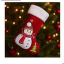 Christmas Stockings 20 Inch Large Christmas Stockings Snowman Xmas Stockings with 3D Snowflake Kids Christmas Stocking for Boys Girls Gift Candy Bag Holiday Party Family Fireplace Xmas Tree Decoration