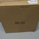 Yanbaga 2 Pack Wood Plant Stand Indoor, 11-12" Mid Century Modern Plant Stand Holder with Growth Ring, Plant Stool Display Stand for Flower Pots , Outdoor, Garden, Patio