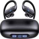 Bluetooth Hearing Aids for Seniors, Rechargeable Hearing Aid Earbuds for Hearing Loss People, Hearing Amplifiers for Seniors, 3 Noise Cancelling and 5 Volume, LED Power Display and Auto-On/Off