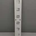 Wall Mounted Drying Rack, Laundry Clothes Drying Rack Foldable, Collapsible Hanger Clothing Wall Mount with 2 Towel Handles and Wall Template for Indoor Outdoor Hanging Clothes, 5 Rods, 31.5 Inch