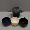 Coffee Mugs Set of 6, Coffee Cups 12oz, Durable Light Weight Plastic Mugs for Home, Outdoor, Picnic, Camping, Idea Birthday Gift (1. Mutil Color)