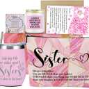 Sisters Gifts from Sister, Sister Gifts, Funny Birthday Gift for Women Bestie Soul Sisters Sis in Law Best Friend Bridesmaid Maid of Honor Christmas Wedding Anniversary Friendship Gift Basket Set