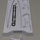 PS5/Slim/Pro Cooling Station for PlayStation 5 Console Disc/Digital Edition - PS5 Slim Pro Cooling Stand with Controller Charging Station Accessories-Cooler Fan/Headset Holder/3 USB Hub, White