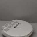 Elongated Bidet Toilet Seat with Quiet-Close, Non-Electric Bidet Mode with Dual Nozzles, Fit Elongated Toilet Seat, Adjustable Water Pressure with Brass inlet (Round)