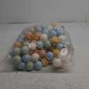 Clear Ball Pit Balls - Crush Proof Plastic Toy Balls for Boys and Girls (170 PACK, orange, teal)