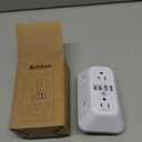 Addtam Surge Protector Outlet Extender, 6 Outlet Splitter with Night Light and 4 USB Wall Charger(2 USB-C Ports), Multi Plug Wall Outlet Power Strip for Home Office Dorm Room Essentials