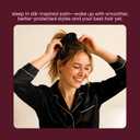 Cobana Satin Sleep Scrunchie Gift Set No-Damage Silk Hair Ties for Crease-Free Styling Soft, Gentle Hair Accessories in Travel Pouch Ideal for Women, Teens, Self-Care & Holiday Gifting