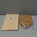 zoocatia Tissue Box Cover PU Leather Tissue Holder Square Facial Tissue Case Facial Paper Organizer Dispenser for Bathroom, Vanity Countertop, Tabletop, Car, Khaki