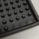 2 Pcs Bar Mat for Countertop 24 x 12 Inch, Large Non Slip Rubber Mat Service Spill Cocktail Bartending Coffee Bar Mats for Hot Dishes Restaurants Barbershop Clippers Hot Pads, Black