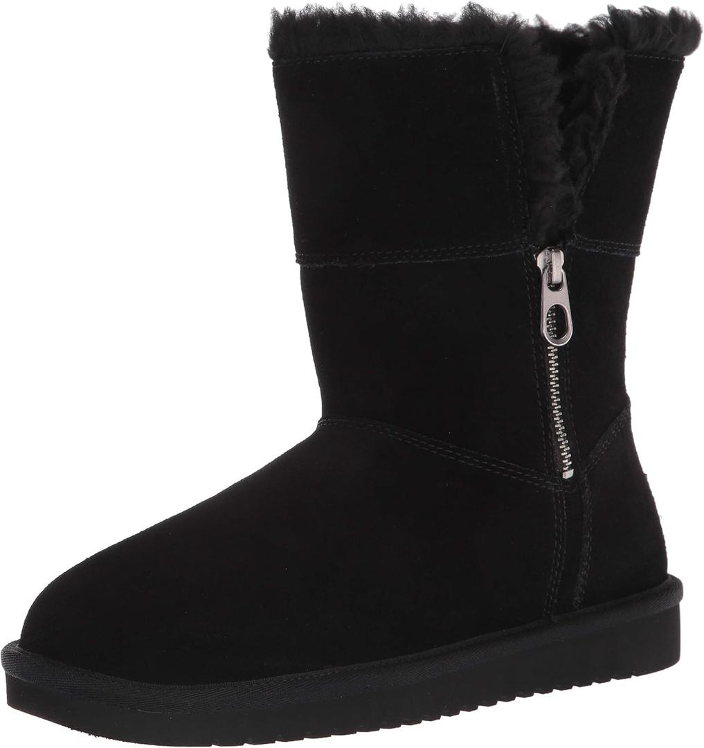 Koolaburra by UGG Women's Short Mid Calf Boot (Black) 9M
