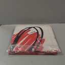 AVOIN colorlife I Love U XOXO Valentine Hearts Throw Pillow Covers, 18 x 18 Inch Love Wedding Cushion Case Decoration for Sofa Couch Set of 4 (Red)