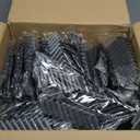 CXYARY 550 Pcs Twin Blade Disposable Razors With Clear Safety Cap, Shaving Razors Bulk for Men &Women, Stainless Steel Blade, Multipurpose Portable Shave Razor for Bathing Hotel Travel, Black