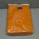 MIULEE 2 Panels Orange Blackout Curtains Room Darkening Thermal Insulated Fall Drapes Solid Window Treatment Set Grommet Top Light Blocking Curtain for Living Room/Bedroom, 42x84 inch