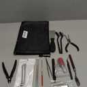 3D Printer Tool Kit - 44PCS 3D Print Tools - 3D Printing Accessories - Including Flat File, Brushes, Nozzle Cleaning Kit - 3D Printer Scraper - Micro Cutter - Deburring Tool - Tool Bag