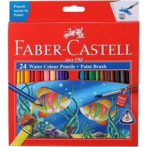 Faber-Castell Watercolor Pencils (24 color) Premium Quality Art Supplies Originals