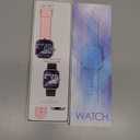 Kids Watch with Fitness Tracker No Phone/APP Needed,19 Sport Mode,1.5" DIY Dial,IP68 Waterproof,Sleep Monitor,Pedometers,Heart Rate,Great Birthday Gift for Boys Girls Teens 6-14 (Pink)