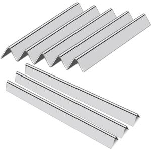 Grill Flavorizer Bars for Weber Summit 400 Series, Summit E/S 440/450/460/470, 8 PC Stainless Steel Gas Replacement Parts for Weber 67668 Grill Models, 18" x 1.6" x 1.2"