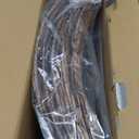 28in Christmas Tree Collar - Woven Hyacinth Tree Collars for Artificial Trees - Rattan Rustic Farmhouse Basket for Tree Base Cover with Cord Cut-Out for 6ft 7.5ft Tree (Brown)