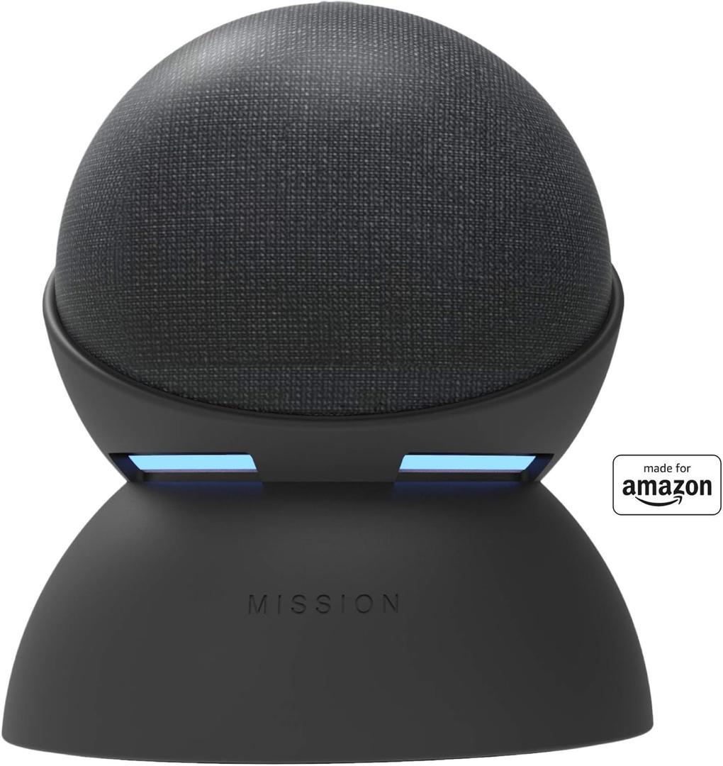 Made for Amazon Battery Base, in Black for Echo Dot (4th generation) Not compatible with previous generations of Echo or Echo Dot (1st Gen, 2nd Gen, 3rd Gen or 5th generation).