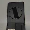 SURITCH for Samsung Galaxy S25 Ultra Case with 360° Rotatable Hand Strap Phone Grip & Invisible Kickstand & Slide Camera Cover, Rugged Shockproof Protective Cover for S25 Ultra Black