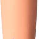 Owala SmoothSip Slider Insulated Stainless Steel Coffee Tumbler, Reusable Iced Coffee Cup, Hot Coffee Travel Mug, BPA Free 30 oz, Peachy Keen