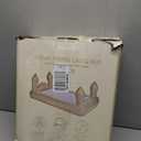 FUNBOY Kids Striped Castle Sleepover Travel Bed & Air Mattress. Perfect for Sleepovers. Includes Carrying Storage Bag, Twin (Brown)