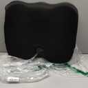 5 STARS UNITED Seat Cushion for Tailbone Pain Relief  Memory Foam Cushion for Coccyx, Hip, Sciatica & Post-Surgery Recovery  Wheelchair, Car, Desk, Gaming & Office Chairs, Black, X-Large