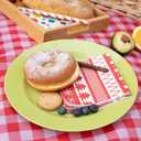 POSATE Plastic Plates Disposable 60 PCS, Heavy Duty 30 Dinner Plates 10.25" and 30 Dessert Plates 7.5" for Party, Green