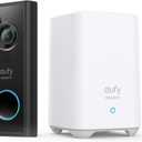 eufy Security, Video Doorbell S220 (Battery-Powered) Kit, Security Camera - 2K Resolution, 180-Day Battery Life, Encrypted Local Storage, No Monthly Fees, Built-in Storage, Motion Only Alert
