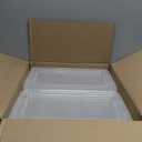 IRIS USA 6-Pack Storage Bins with Lids, 6 Quart - Crystal Clear, Shoe Boxes Stackable Containers Organize Shoes Closet Shelves, Teacher Tools Classroom Organization, Game - BPA-Free Plastic