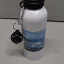 3dRose "The Oregon Coast & Cannon Beach From Ecola State Park Oregon. Sports" Water Bottle, 21 oz, Natural