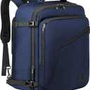 MATEIN Extra Large Mens Travel Backpack Carry on, Expandable Traveling Backpack for Men Airline Approved, Water Resistant Business Casual Daypack, Traveler Gift, Blue