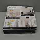 Bargeni Flush Mount Ceiling Light, 12.5 inch LED Ceiling Light Fixture, Matte Black with Gold Inside, 3000K/Warm White/18W(100w Equiv.), 2Dimmable Outdoor Lighting Fixtures Ceiling for Bedroom and Hallway