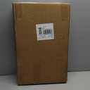 Stackable Storage Bins, Plastic Collapsible Storage Bins with Lid and Wheels, Folding Closet Organizer Clear Doors, Foldable Cabinet Storage Boxes for Home, Pantry, Office, Dorm (M, Gray 2-Tier)