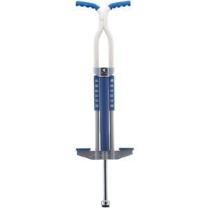 Flybar Master Pogo Stick for Kids Ages 9+, 80160 lbs  Easy Grip Handles  Active Exercise Toy for Tweens & Teens  Outdoor Toy with Non-Slip Foot Pegs for Boys and Girls  No Assembly Needed (Silver/Blue)