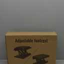 Scalebeard Foot Rest for Under Desk at Work,Height Adjustable Infinite Angle Ergonomic Foldable Footrest for Office, Gaming,Computer, Removable Pad Desk Foot Stool with Massage Beads,for All Seasons